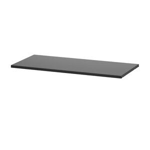 LOT OF 2 ORIGINAL IKEA BOAXEL METAL Shelf 205.756.00 BLACK 31 1/2" x 15 3/4 "
